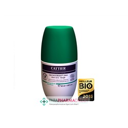 Cattier Déodorant 24h Aloe Vera & Sauge BIO 50ml
