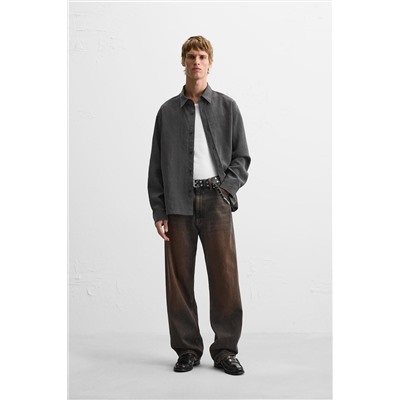 CAMISA RAYAS MEZCLA LYOCELL