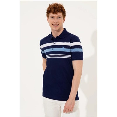 Erkek Lacivert Polo Yaka T-Shirt