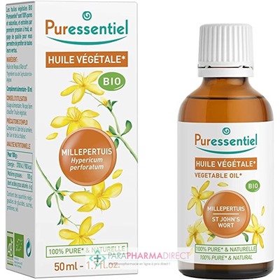 Puressentiel Huile Végétale Millepertuis BIO 50 ml