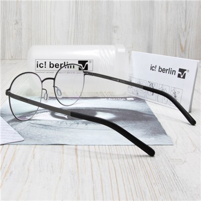 IB00044 - Оправа ic!Berlin M773 gun metal + футляр
