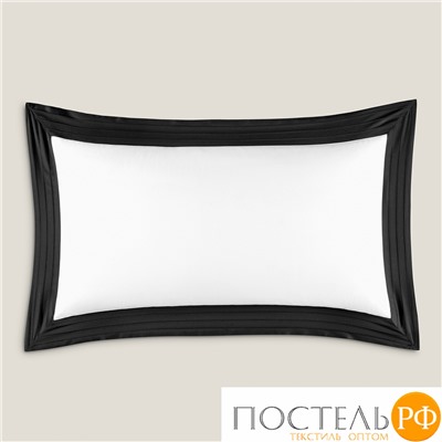 Togas ЭДЕМ бел/черн к-т наволочек 50х70, 2пр, 100% эвкалипт. волокно
