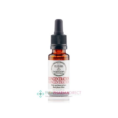 Elixirs de Bach Concentration 20ml