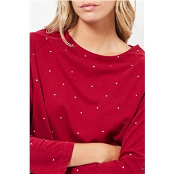 Camiseta de pijama - Rojo