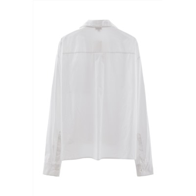 Camisa asimétrica Blanco
