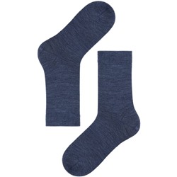 Kurze Herrensocken mit Wolle und Baumwolle