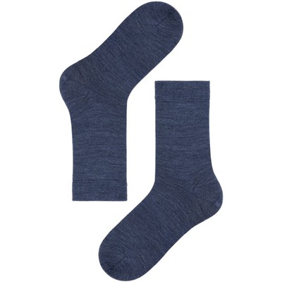 Kurze Herrensocken mit Wolle und Baumwolle