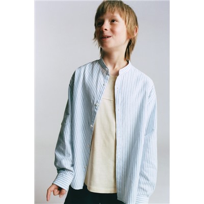 STRIPED TEXTURED SHIRT