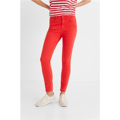 Pantalón vaquero skinny tobillero