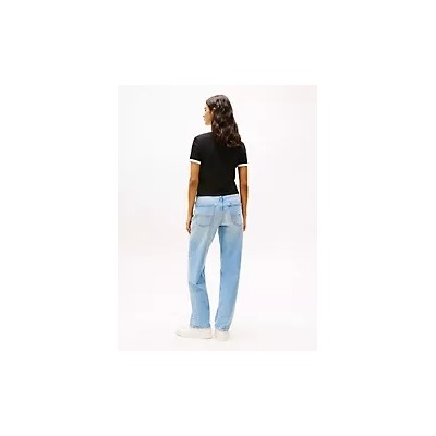 Tommy Jeans Script Logo Ringer T-Shirt