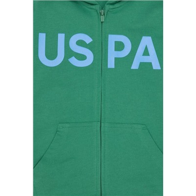 Erkek Çocuk Yeşil Basic Sweatshirt