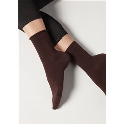 Kurze Socken mit Cashmere