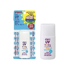 PIGEON Молочко для лица и тела PIGEON UV SPF35 возраст 0+ флакон 30гр