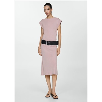 Vestido midi algodón