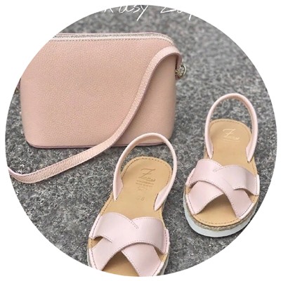 Zapatos Cruz-Yute rosa+PELLE- 2711 ROSE