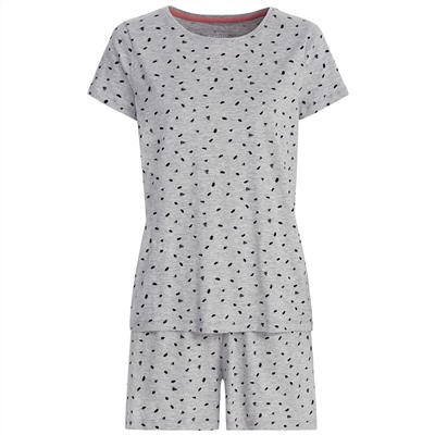 Damen Shorty mit Allover-Print