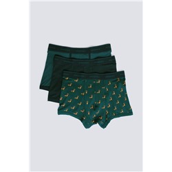 Pack 3 boxers perros y rayas