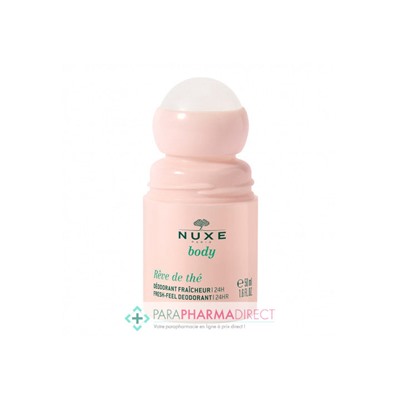 Nuxe Body Rêve de Thé Déodorant Bille Hydratante Fraicheur 50ml