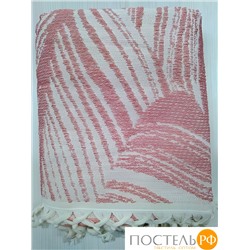 PL020/M03 Пляжное полотенце пештемаль 100% хлопок Yaprak кирпичный (100*150)