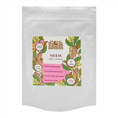 INDIBIRD Neem body powder Порошок травяной Ним 100г