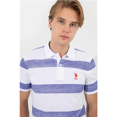 Erkek Mavi Polo Yaka Tişört