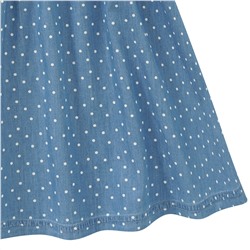 Mädchen Kleid im Denim-Look