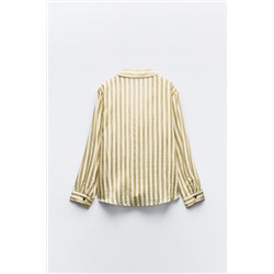 STRIPED FLOWING SHIRT