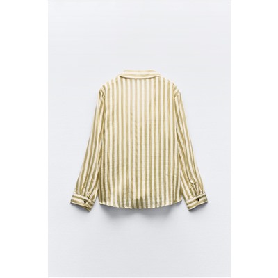 STRIPED FLOWING SHIRT
