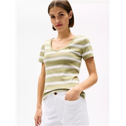 V-Neck Stripe Favorite T-Shirt