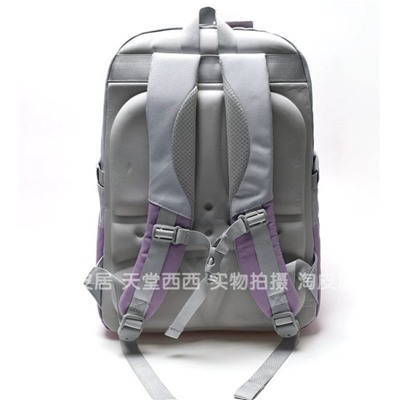 Японский детский рюкзак из водоотталкивающей ткани Оксфорд с правильным распределением нагрузки на позвоночник  Rainbow girl  Экспорт   Размер: 44*32*16