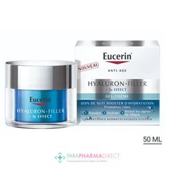 Eucerin Hyaluron-Filler + 3x Effect Soin de Nuit Booster d'Hydratation