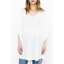 Jersey de lino Blanco