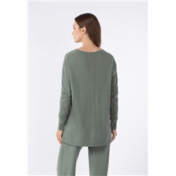 W24-00CH0116 Джемпер с V-образным вырезом