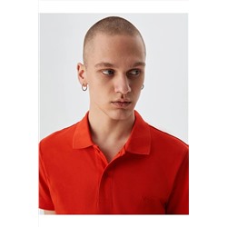 Ltb Polo Yaka Kırmızı T-shırt 01222845086089