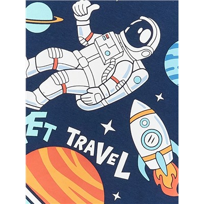 LC Waikiki Bisiklet Yaka Baskılı Uzun Kollu Erkek Çocuk Pijama Takımı, LCW Kids                                            
                                            Bisiklet Yaka Baskılı Uzun Kollu Erkek Çocuk Pijama Takımı