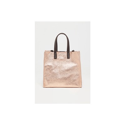Bolso y compartimento de piel Coti Rosa