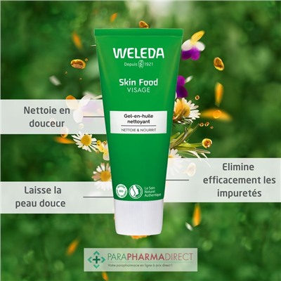 Weleda Skin Food Gel-En-Huile Peaux Sèches 75ml
