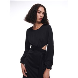 Kleid mit hohem Viskoseanteil
