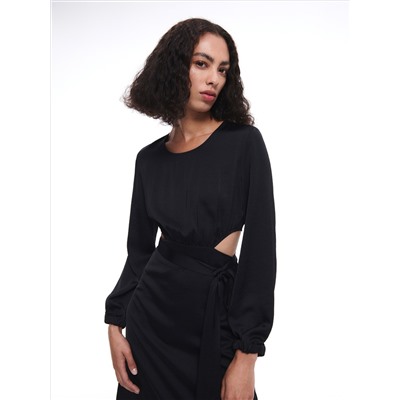 Kleid mit hohem Viskoseanteil