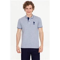 U.S. Polo Assn. Gri Erkek T-Shirt G081SZ011.000.1372846