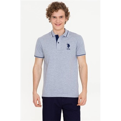 U.S. Polo Assn. Gri Erkek T-Shirt G081SZ011.000.1372846