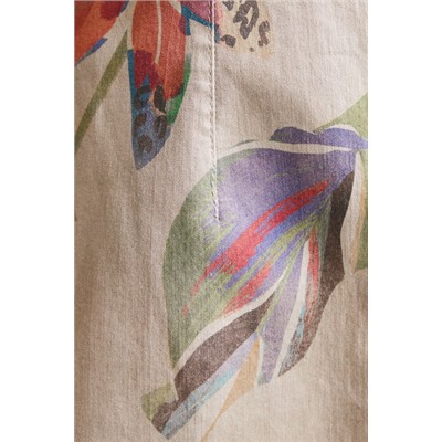 Vestido camisero camoflower