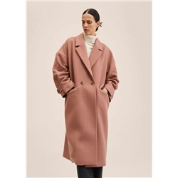 Abrigo lana oversize -  Mujer | MANGO OUTLET Melilla