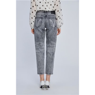 Vaquero slim fit 7/8 Gris