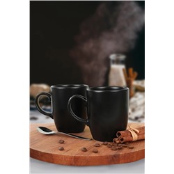 Keramika Mat Siyah Bulut Kupa 9 Cm 6 Adet ST101006F956A0000000ACD100
