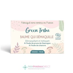Green Tribu Baume qui Démaquille - Démaquillant et Nettoyant - Visage & Yeux - BIO 30 g