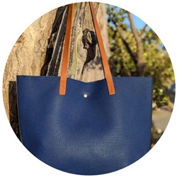 PELLE- SHOPPER PIEL (710) СИНИЙ АКЦИЯ