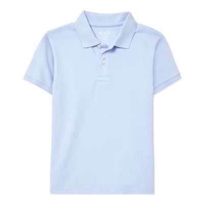 Boys Uniform Pique Polo
