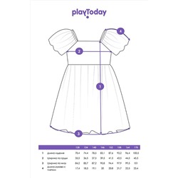 Платье PLAYTODAY, 1060981