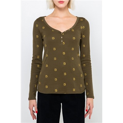 Camiseta Caqui